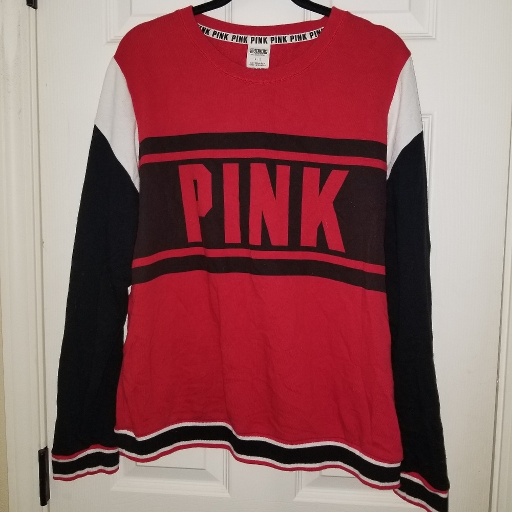 PINK Crewneck Pullover